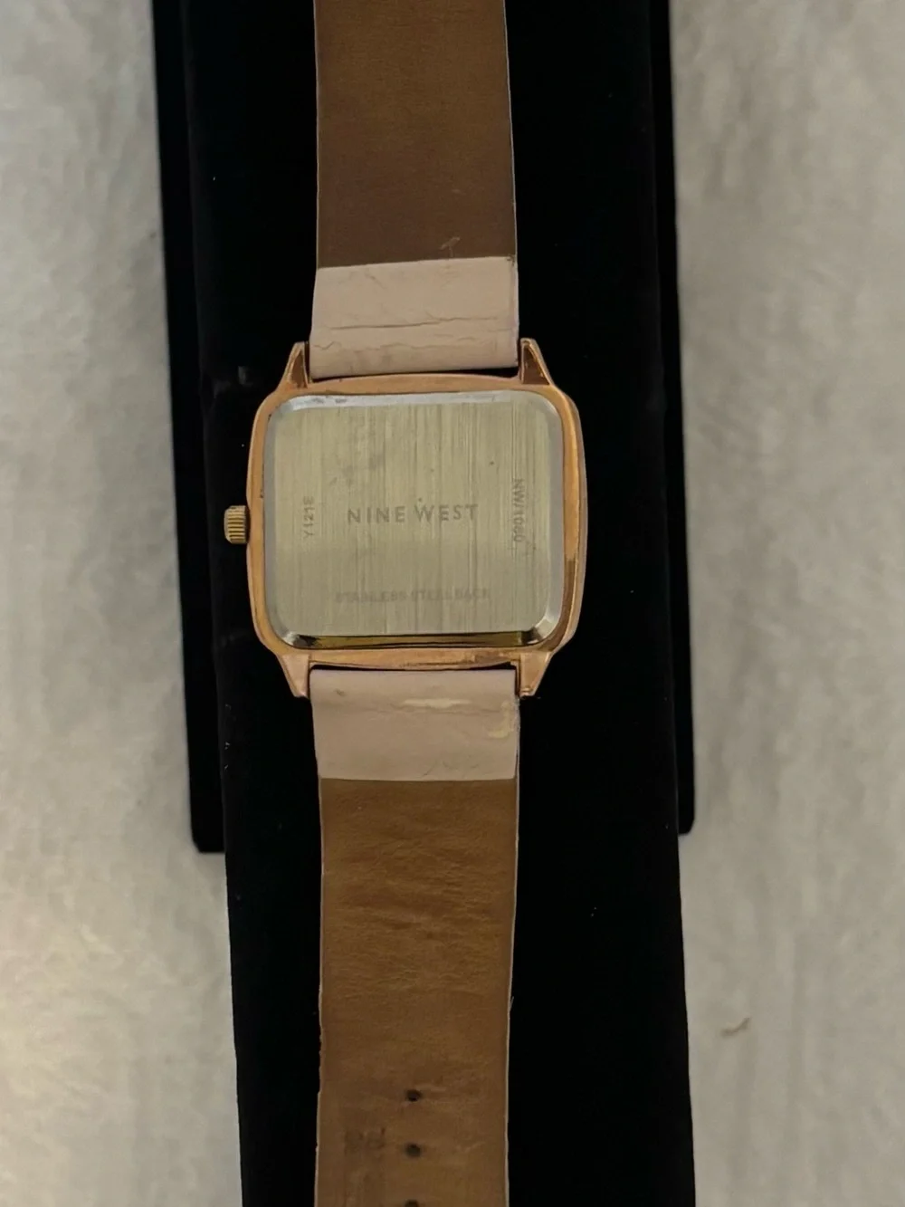 Nine West Gold-Tone Large Face Watch